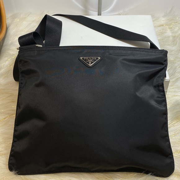 prada black sling bag